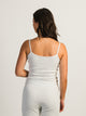 HARLOW PAYTON POINTELLE MELANGE TANK - CLOUD HARLOW - Boathouse USA