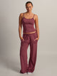 HARLOW BRIAR STRIPE TANK TOP - BURGUNDY HARLOW - Boathouse USA