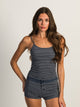 HARLOW BRIAR STRIPED TANK - INDIGO HARLOW - Boathouse USA