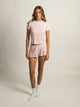 HARLOW ALLIE WAFFLE TEE - LIGHT PINK HARLOW - Boathouse USA