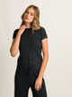 HARLOW ALLIE WAFFLE TEE - NAVY HARLOW - Boathouse USA