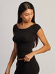 HARLOW PENNY TEE - BLACK HARLOW - Boathouse USA