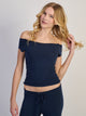 HARLOW PENNY TEE - NAVY HARLOW - Boathouse USA