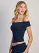 HARLOW PENNY TEE - NAVY HARLOW - Boathouse USA