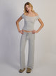 HARLOW PENNY TEE - MELANGE HARLOW - Boathouse USA