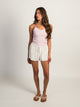 HARLOW LANA LINEN SHORT - WHITE HARLOW - Boathouse USA