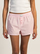 HARLOW TAYLOR BOXER SHORT - BABY PINK HARLOW - Boathouse USA