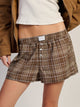 HARLOW TAYLOR BOXER SHORT - BROWN