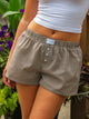 HARLOW TAYLOR BOXER SHORT -BROWN