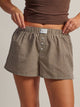 HARLOW TAYLOR BOXER SHORT -BROWN