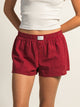 HARLOW TAYLOR BOXER SHORT - RED HARLOW - Boathouse USA