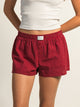 HARLOW TAYLOR BOXER SHORT - RED HARLOW - Boathouse USA