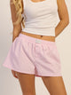 HARLOW TAYLOR BOXER SHORT - WHITE/PINK HARLOW - Boathouse USA