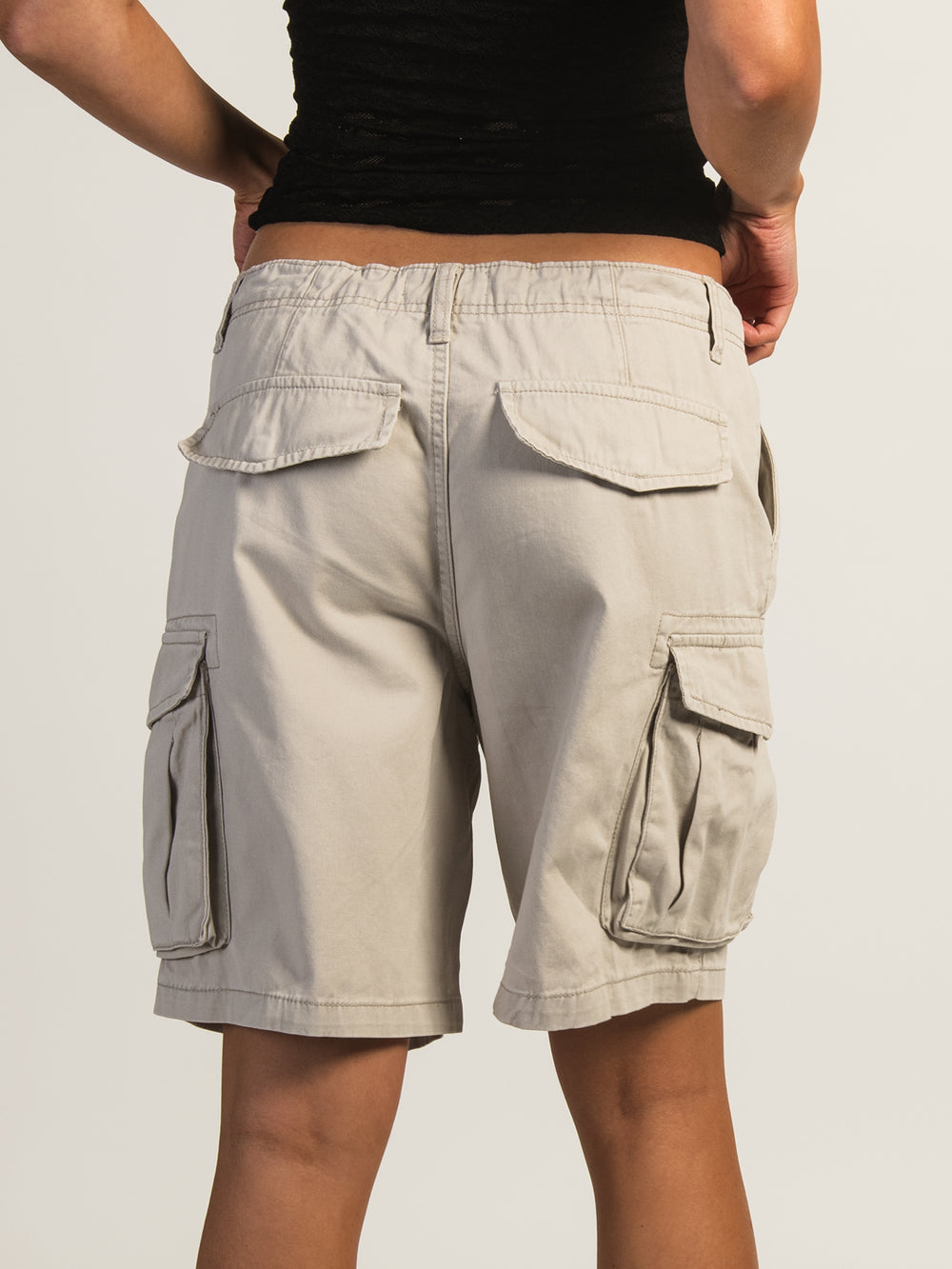 HARLOW BAGGY CARGO SHORT - TAUPE