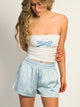 HARLOW SPICE SHORT - BABY BLUE HARLOW - Boathouse USA