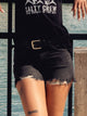 HARLOW MIDI SHORT - BLACK HARLOW - Boathouse USA
