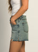 HARLOW MIDI SHORT - LIGHT WASH DENIM