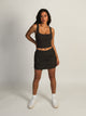 HARLOW DEVON SKIRT - CHARCOAL HARLOW - Boathouse USA
