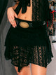 HARLOW MELODY SKIRT - BLACK HARLOW - Boathouse USA