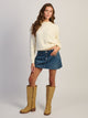 HARLOW DAISY DENIM SKORT - DARK WASH HARLOW - Boathouse USA