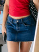 HARLOW DAISY DENIM SKORT - EMBROIDERED HARLOW - Boathouse USA
