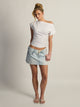 HARLOW DAISY DENIM SKORT - TIE WAIST HARLOW - Boathouse USA