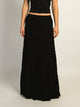 HARLOW TIERED SKIRT - BLACK HARLOW - Boathouse USA