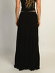 HARLOW TIERED SKIRT - BLACK HARLOW - Boathouse USA