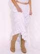 HARLOW FLORA SKIRT - WHITE HARLOW - Boathouse USA