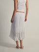 HARLOW FLORA SKIRT - WHITE HARLOW - Boathouse USA