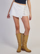 HARLOW MAY WRAP SKORT - WHITE HARLOW - Boathouse USA
