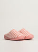 WOMENS HARLOW STARRI SLIPPER - PINK