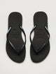 WOMENS HAVAIANAS SLIM BLACK SANDALS HAVAIANAS - Boathouse USA