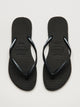 WOMENS HAVAIANAS SLIM BLACK SANDALS HAVAIANAS - Boathouse USA