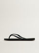 WOMENS HAVAIANAS SLIM BLACK SANDALS