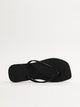 WOMENS HAVAIANAS SLIM SQUARE - BLACK HAVAIANAS - Boathouse USA