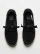 WOMENS HEYDUDE WENDY STRETCH SOX SNEAKER - BLACK/WHITE HEYDUDE - Boathouse USA