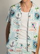ISLAND HAZE NAUTICAL SHORT SLEEVE WOVEN - CLEARANCE ISLAND HAZE - Boathouse USA