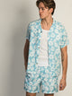ISLAND HAZE HIBISCUS SHORT SLEEVE WOVEN ISLAND HAZE - Boathouse USA