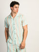 ISLAND HAZE VERTICAL STRIPE SHORT SLEEVE WOVEN SHIRT ISLAND HAZE - Boathouse USA
