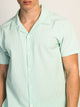 ISLAND HAZE SEERSUCKER SHORT SLEEVE WOVEN SHIRT - SKY BLUE ISLAND HAZE - Boathouse USA