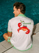 ISLAND HAZE CHEERS CRAB SHORT SLEEVE WOVEN CAMP SHIRT ISLAND HAZE - Boathouse USA