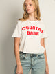 JUNK FOOD CLOTHING COUNTRY BABE T-SHIRT JUNK FOOD CLOTHING - Boathouse USA