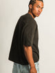KOLBY SHORT CUT KNIT TEE- BLACK KOLBY - Boathouse USA