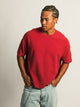 KOLBY SHORT CUT KNIT TEE- CRANBERRY KOLBY - Boathouse USA