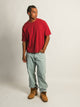 KOLBY SHORT CUT KNIT TEE- CRANBERRY KOLBY - Boathouse USA
