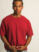 KOLBY SHORT CUT KNIT TEE- CRANBERRY KOLBY - Boathouse USA