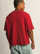 KOLBY SHORT CUT KNIT TEE- CRANBERRY KOLBY - Boathouse USA