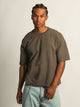 KOLBY SHORT CUT KNIT TEE- IRON KOLBY - Boathouse USA