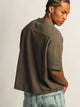 KOLBY SHORT CUT KNIT TEE- IRON KOLBY - Boathouse USA